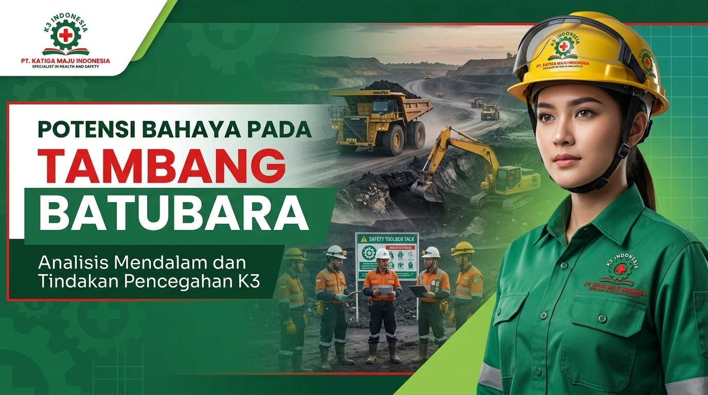 banner k3 di tambang batubara