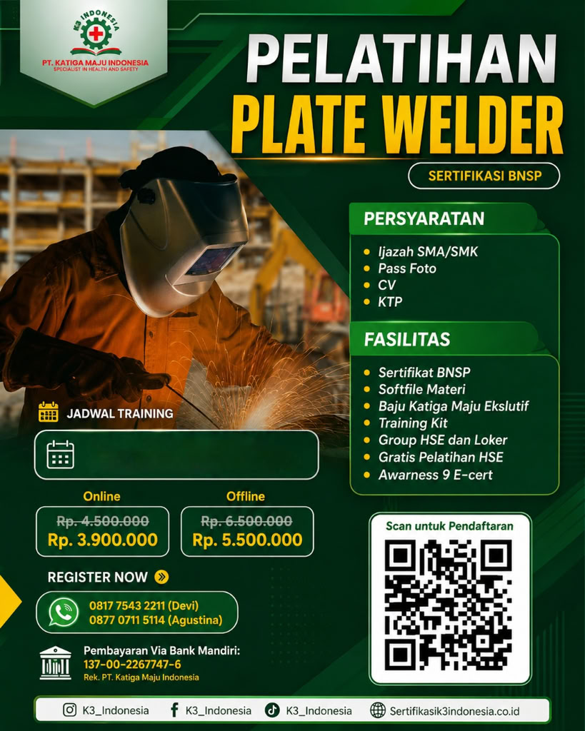 banner pelatihan welder bnsp
