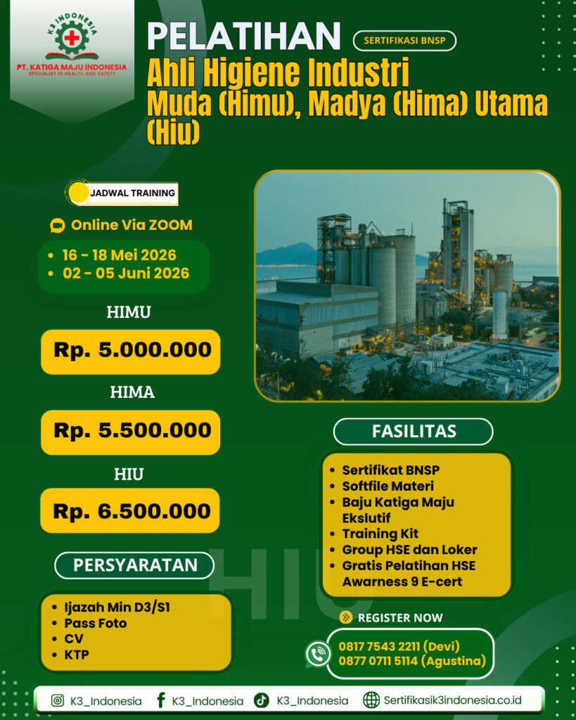 Pelatihan Himu ,Hima,Hiu sertifikasi Bnsp