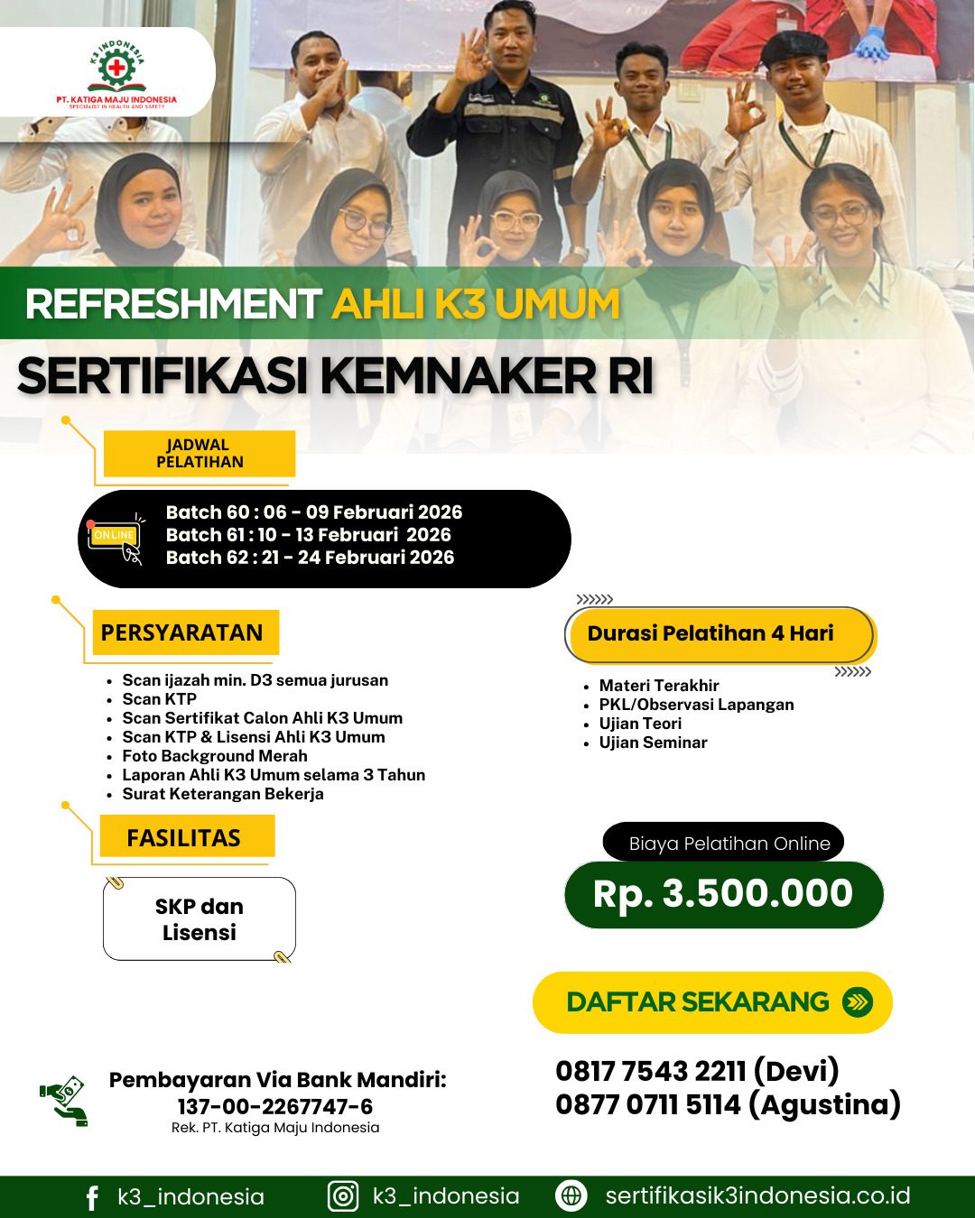 banner refreshmen kemnaker