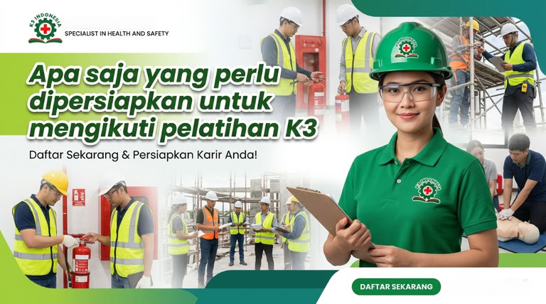 banner persiapan mengikuti pelatihan k3