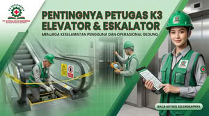 banner k3 elevator dan eskalator