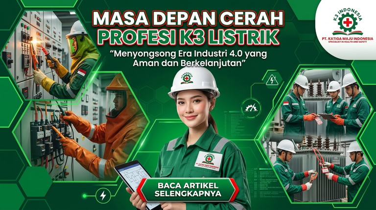 banner artikel pelatihan k3 listrik