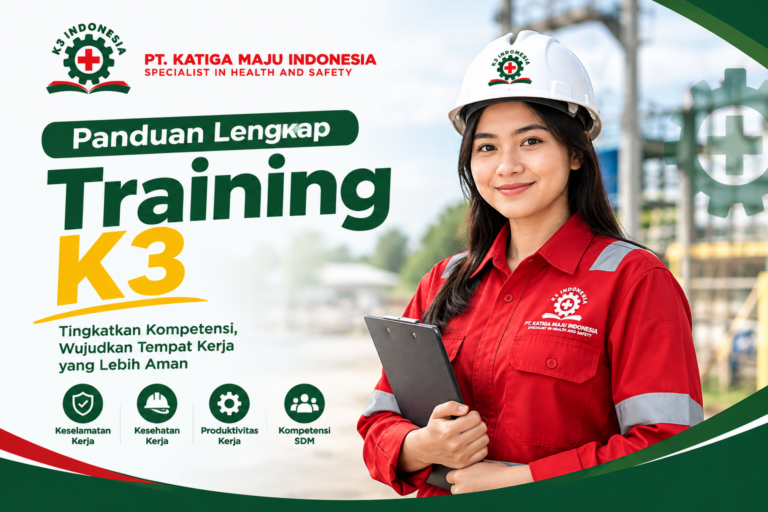 Banner panduan lengkap training K3