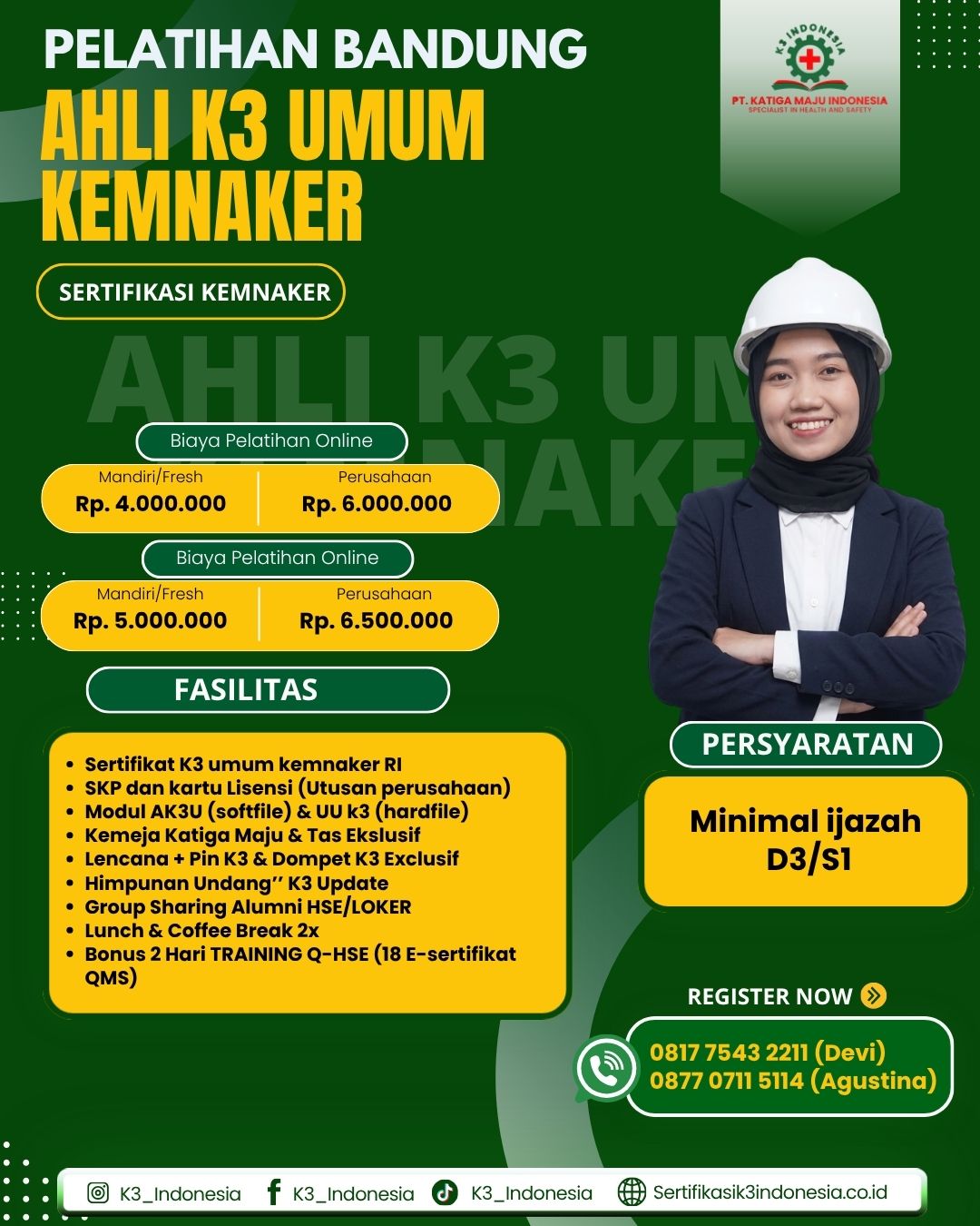 baner ahli k3 umum bandung