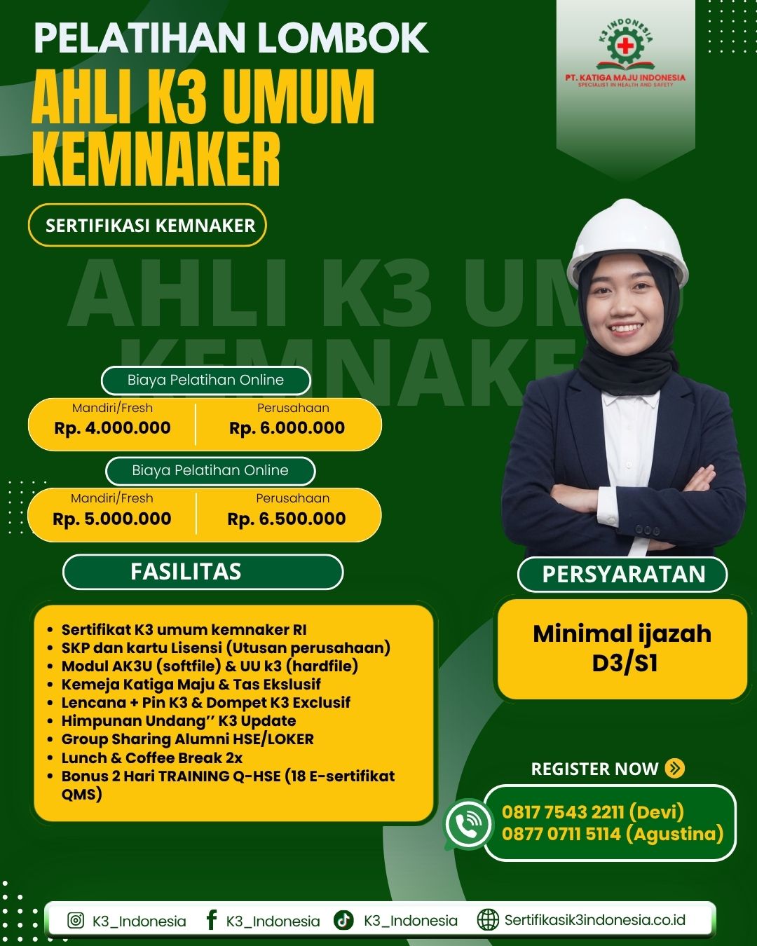 ahli k3 umum lombok