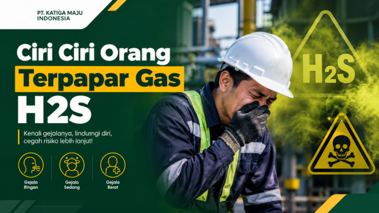 tanda orang terpapar gas H2s