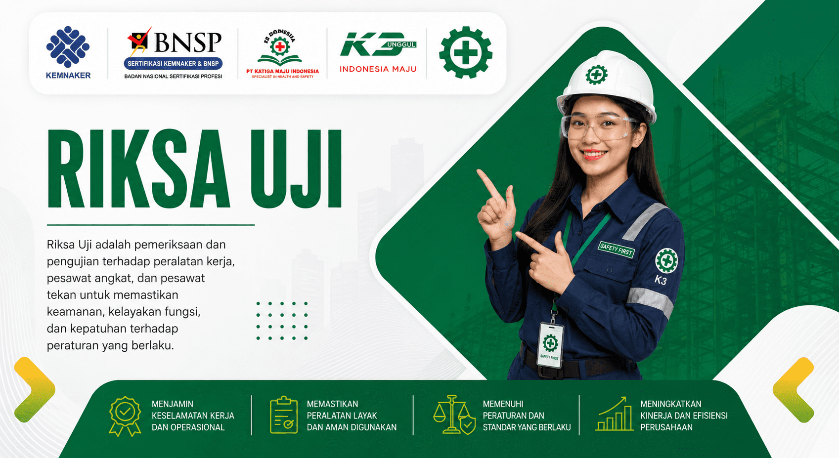 riksa uji perusahaan