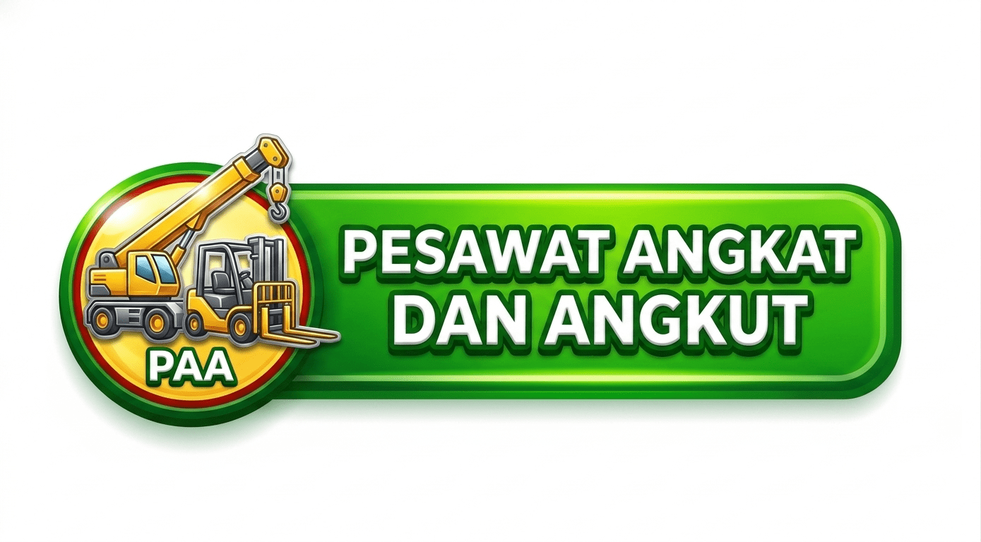 Banner pelatihan peswat angkat dan angkut