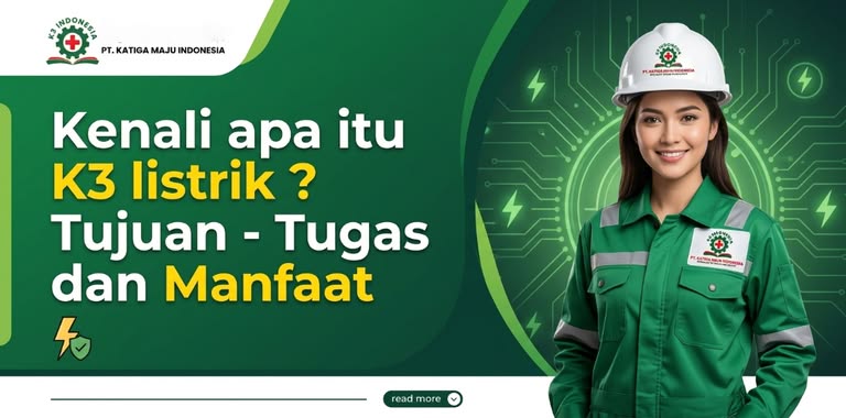 banner tugas dan mafaat k3 listrik
