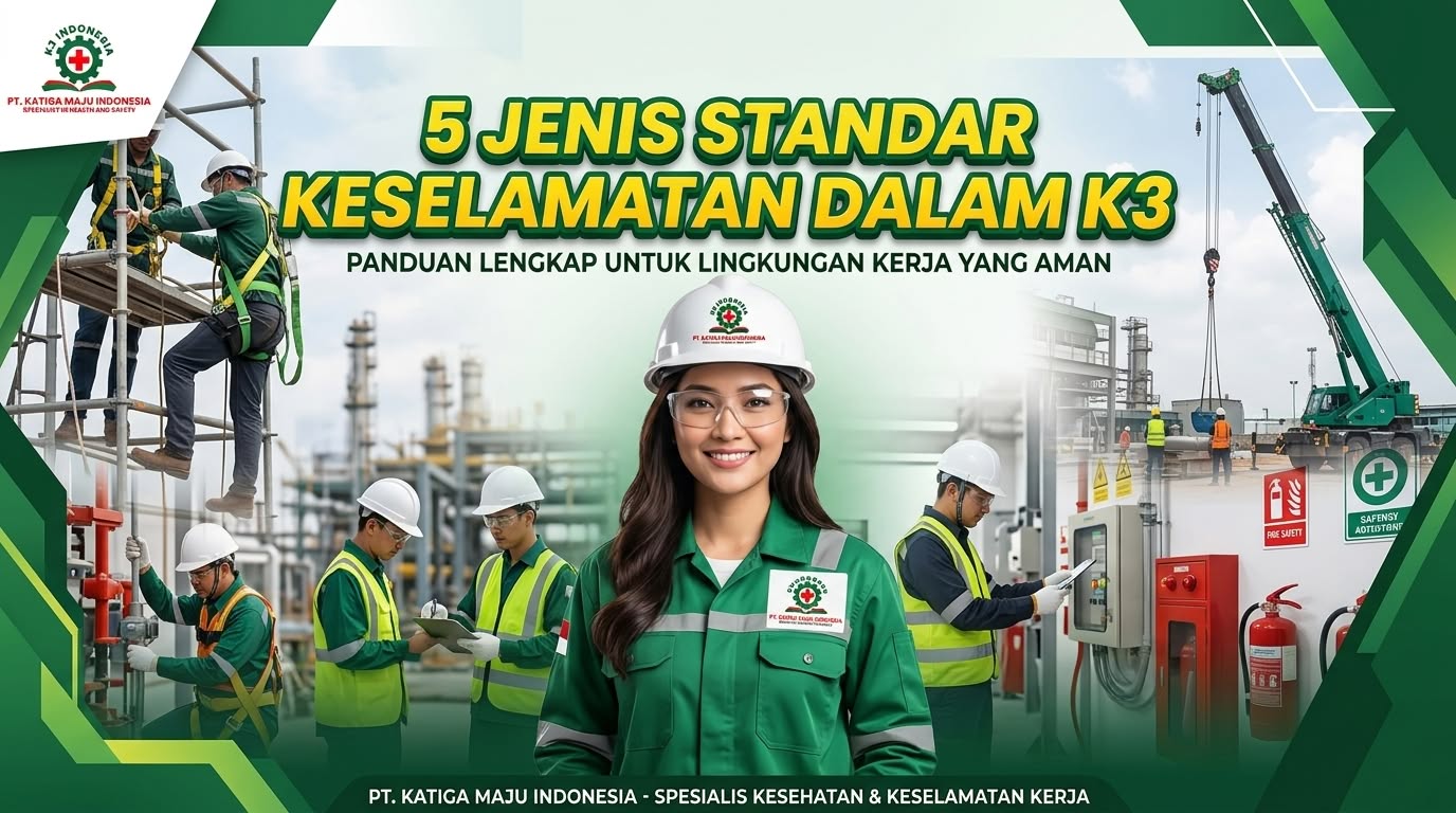 banner jenis keselamatan standar k3