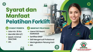 banner pelatihan k3 forklift