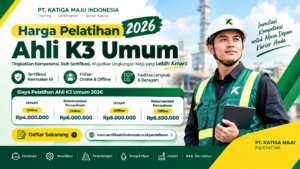 harga pelatihan ahli k3 umum 2026