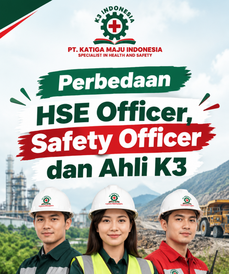 perbedaan hse offcer,safety officer dan ahli K3